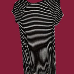 Black and White Stripped Old Navy Top